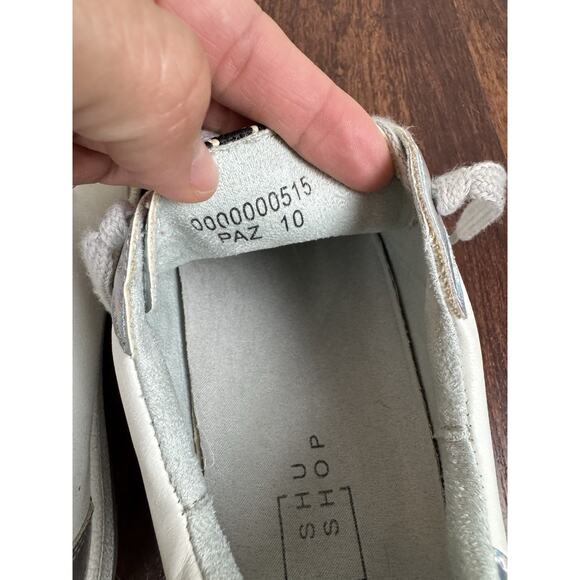 (10) Silver Paz Shushop shoes - Picture 8 of 8